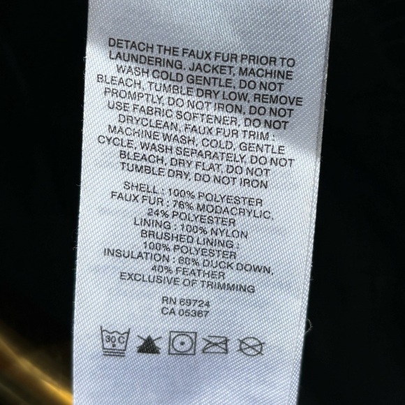 Columbia Women's Black Quilted Down Filled Jacket - Picture 6 of 6